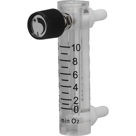 Débitmètre à gaz acrylique, type panneau, mesure et contrôle, 0-10 LPM, précision 4 % (1/5)