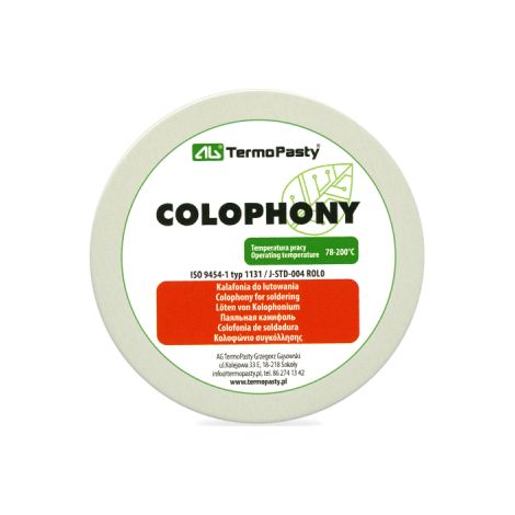 Fundente de soldadura ag-termopasty agt-033 20g colofonia 100%