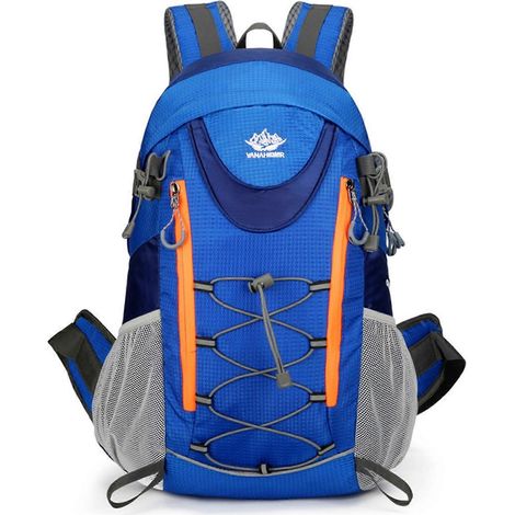 Sac à dos de randonnée de 40 L, déperlant, pour le camping, le trekking et les randonnées à la journée.