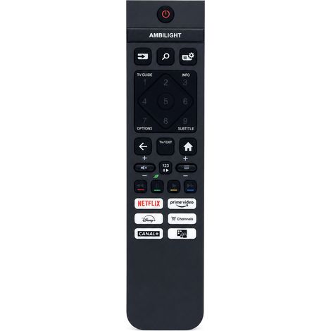 Télécommande de Remplacement pour TV Philips SRC-3216-06, Rétroéclairée, Sans Configuration (1/5)