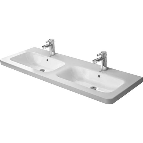 Duravit lavabo double DuraStyle 130x48 cm avec trop-plein, avec (1/4)