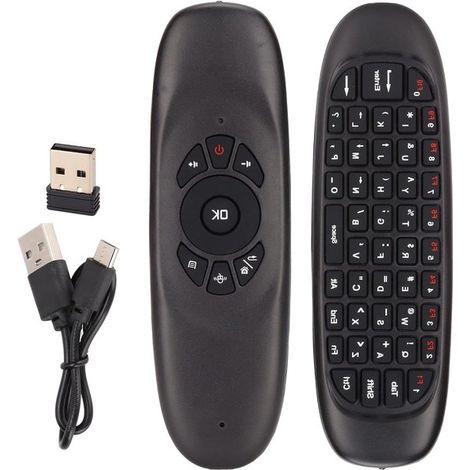 Control remoto inalámbrico Air Mouse 2.4G para Smart TV - Teclado multifuncional - Android TV Box - Proyector - HTPC (1/5)