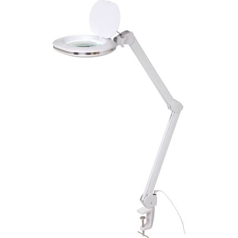 TOOLCRAFT TO-7497012 Lampe d'agrandissement LED TOOLCRAFT 800 lm avec dispositif de serrage 3D 1,75 x Grossissement=1.7 (1/5)