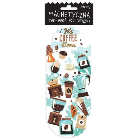Segnalibro magnetico ovale Caffè