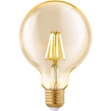 Lampadina a sfera gialla LED 95 - E27 4 W 330lm 2200K - Eglo Globe (1/2)