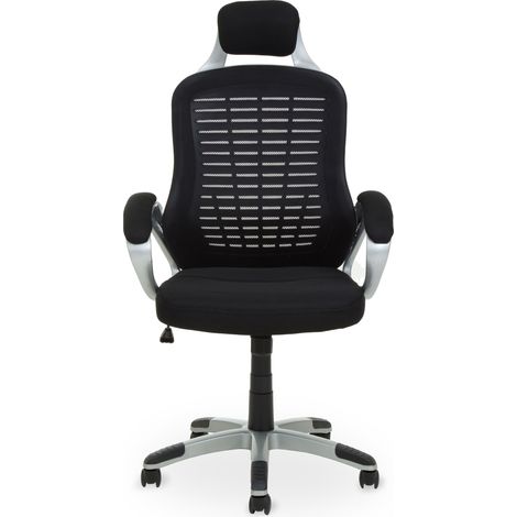 Premier Housewares Stratford Black Office Chair (1/5)