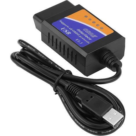 Kfz-USB-Anschluss V1.5 OBD2-Diagnosekabel-Schnittstellenscanner für Mercedes-Benz und Citroën
