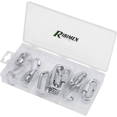 Coffret de 20 Maillons Rapides - Utilisation Polyvalente - Résistance et Sécurité - D-Work (1/2)