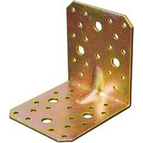 20PZ PIASTRA DI GIUNZIONE PIEGATA AD ANGOLO PESANTE LARGHEZZA MM.90 - mm.100x100