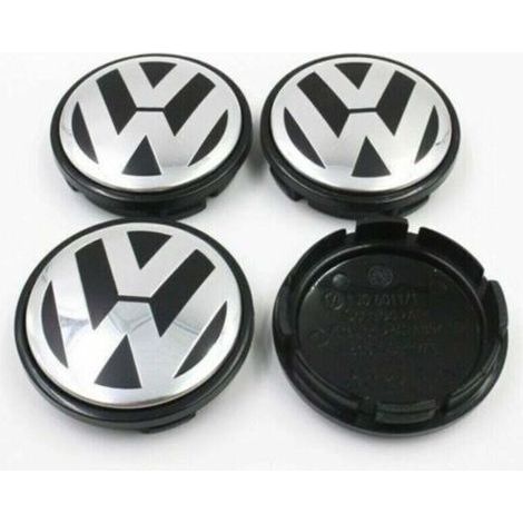 Lot de 4 cache-moyeux d’origine pour jantes aluminium,56mm (1/4)