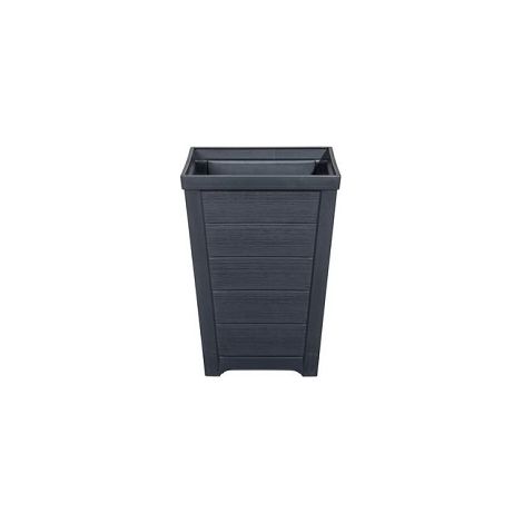 31cm Taper Low Planter - Anthracite