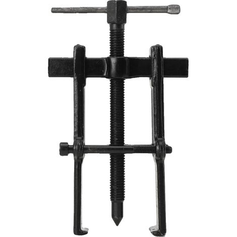 Extracteur de roulement de voiture, extracteur à 2 griffes, profondeur de serrage réglable, tailles : 2/3/4/6 pouces, acier au carbone traité thermiquement, comprend une vis à tête hexagonale (1/5)