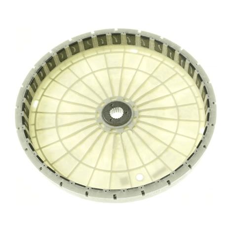 ROTOR TM2-TM9 POUR LAVE LINGE WHIRLPOOL - 481010706381 (1/2)
