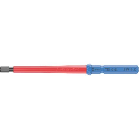 Wera Kraftform Kompakt VDE 64 i 6,0 x 157 mm TIE Elettricisti Brugola interna Lama intercambiabile per giraviti 6.0 mm