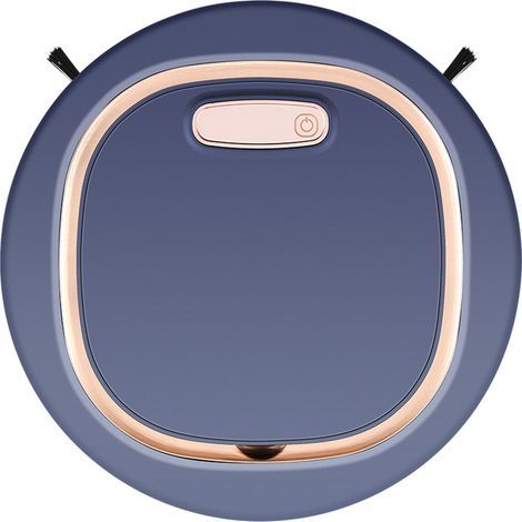 Intelligenter 3-in-1-Saugroboter mit 1200-mAh-Akku, saugt Böden und Tierhaare.