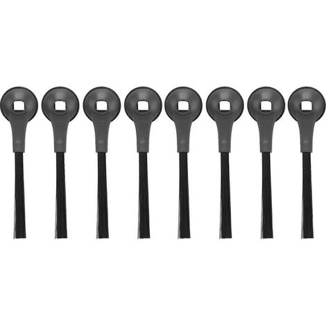 Lot de 8 brosses latérales pièce de rechange convient à Shark IQ Self-Empty base RV1001AE aspirateur robot (1/5)