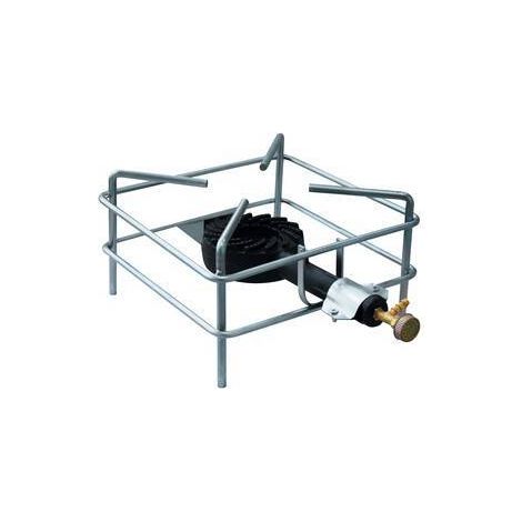FORNELLONE A GAS 30X30 CM FOX CROMATO
