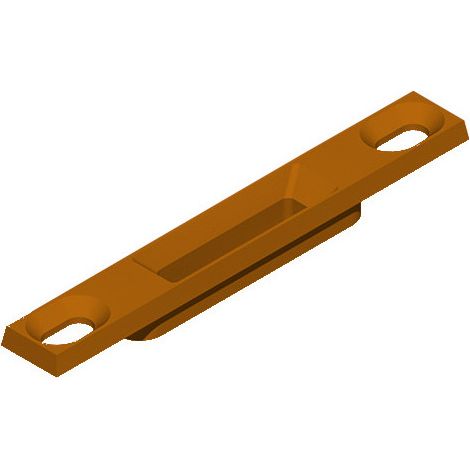 IZQUIERDO LACADO MARRÓN RAL1247 PARA CORREDERA DE ALUMINIO - LA CROISEE DS - DS2257-097