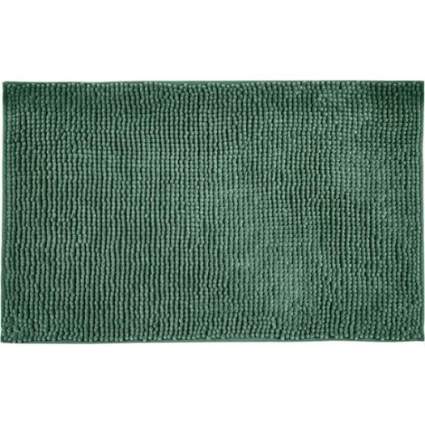 Tapis De Bain - Chenille - Vert - 50 X 80 Cm - Antidérapant - Polyester 100 % (1/2)