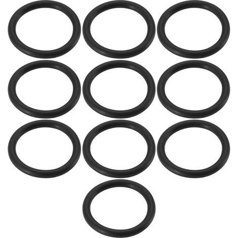 10 Pièces de Tuyau de Pompe de Filtration de Piscine Joint Torique en Caoutchouc Joint d'étanchéité Diamètre Extérieur 32 Mm Épaisseur 3,5 Mm Compatible avec Bestway Raccord de Tuyau