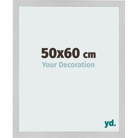 yd. - Cadre photo 50x60 - Acier Inoxydable - MDF - Bologna (1/5)