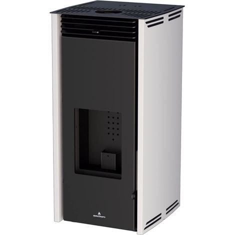 Poêle à granulés sans électricité Free-6 6kW Ivoire (1/3)