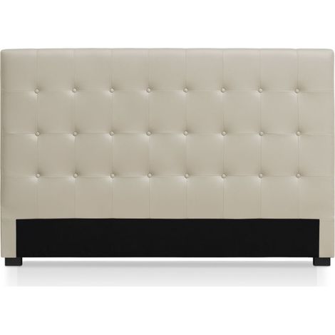Tête de Lit Capitonnée "Amor" 180cm Beige