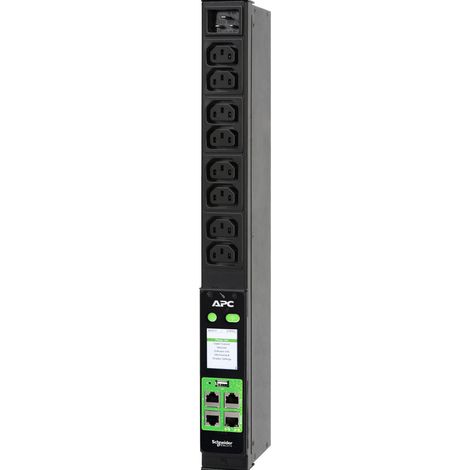 APC EPDU2016M unità di distribuzione dell'energia (PDU) 8 presa(e) AC 1U Nero