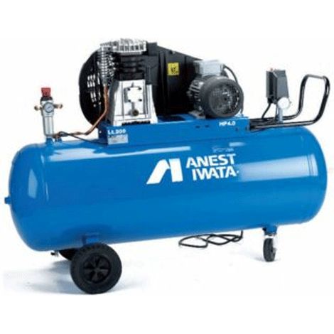 Compresseur à piston 3 CV 100 litres – Pression 10 Bar – Débit 330 litres/min – Moteur bi-cylindre 230V 50Hz – Puissance sonore 96 dB