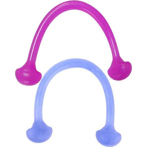 Bande de tension élastique, ceinture de fitness pour renforcement et étirements, lot de 2 couleurs variées - Durable, sûre et douce (1/5)