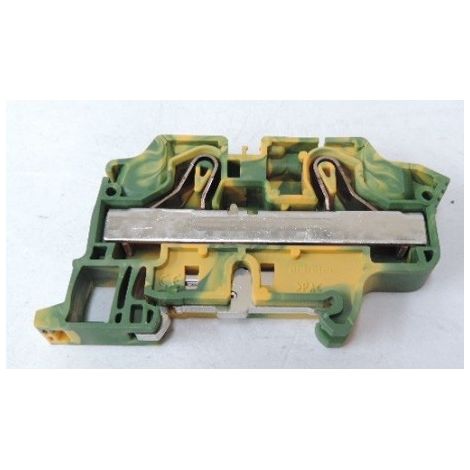 Bloc de jonction SNK PI-Spring 16² vert/jaune TYCO ELECTRONICS 1SNK712150R0000