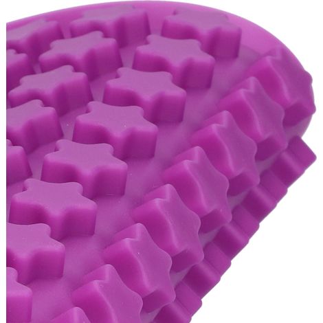 Stampi in silicone a forma di stella a cinque punte, 112 fori, per biscotti a forma di cane, ideali per realizzare biscotti e caramelle al cioccolato. (1/5)