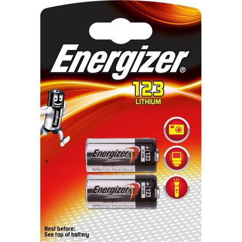 Batteria al litio BAT-CR123A/EP2 3V CR123A energizzatore