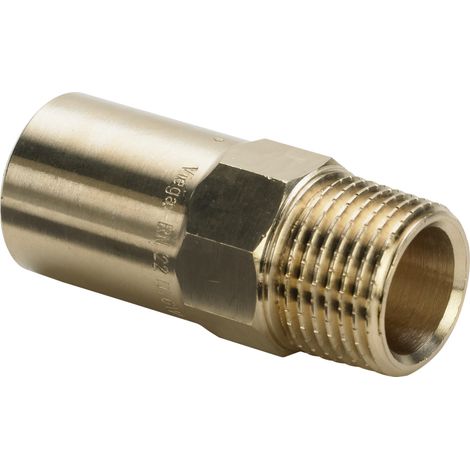 Raccordo Viega press fitting maschio 22 mm filettatura 20x27