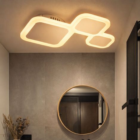 Lampada da soffitto a LED design illuminazione sala da pranzo faretto cromato lampada DIMMERABILE WOFI 9630.03.01.6000