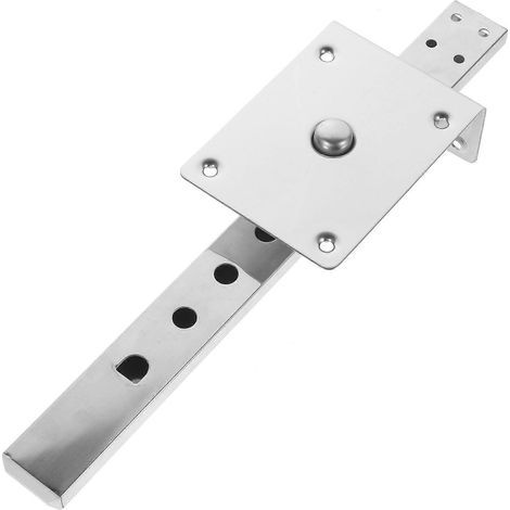 Ersatz-Kopfstützenhalterung für Friseurstuhl, Zubehör für Friseurstühle – 30,00 x 8,00 x 4,30 cm – Silber (1/4)