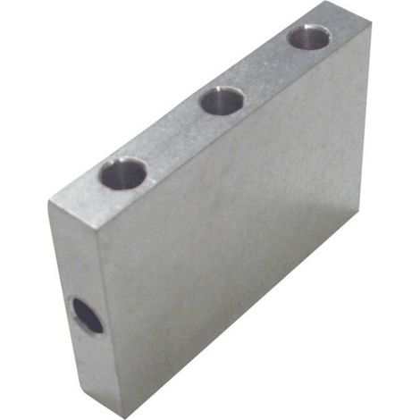 QuickCool Elemento di accoppiamento termico (L x L x A) 60 x 10 x 40 mm Distanza tra i fori: 20 mm QG-IF-A3-1X3 (1/4)