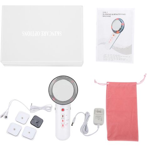 Appareil amincissant ultrasonique EMS infrarouge anti-cellulite massage corporel, thérapie ultrasonique, prise US 100‑240V (1/5)