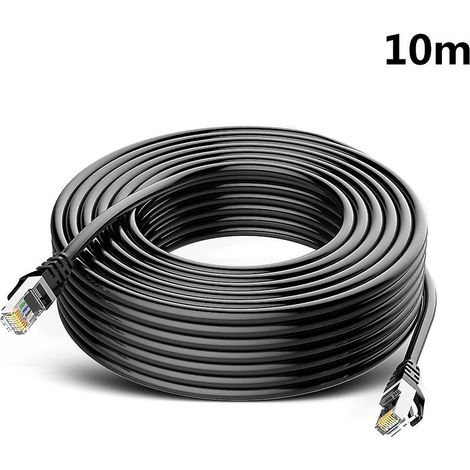 CAT6 2m/5m/10m Ethernet Cable Gigabit Network Patch Cord Gold Plated RJ45 Ultrafine Patch Network Ca