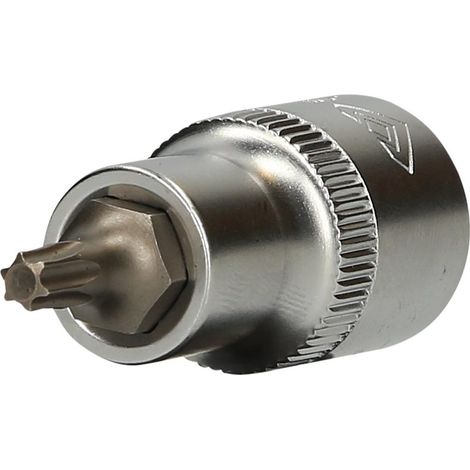 BRILLIANT TOOLS  1/2" Vaso  de punta  Torx 55  mm largo  T27 -  BT022972 (1/4)