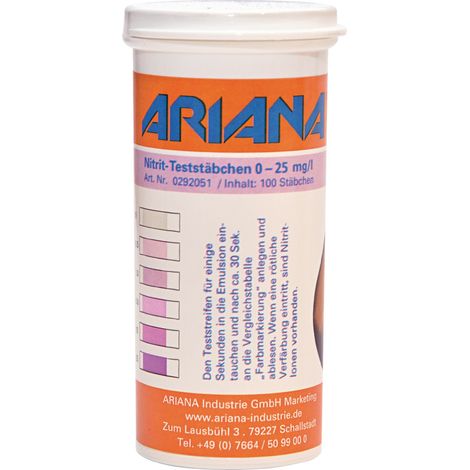 ARIANA Baguette de mesure TRGS 611 Teneur en nitrites - 292051