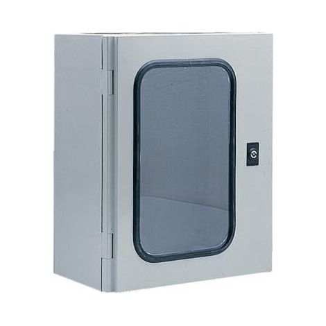 ARIA 43 Coffret IP66/IK07 avec visuel et 1 serrure double panneton de 3mm 4TBA831815C0100 ABB 831815