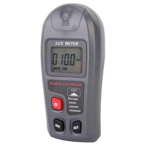 RHG Photomètre Numérique de Poche avec Luxmètre Électronique Luxmètre Électronique avec Photomètre Grand Écran 200 000