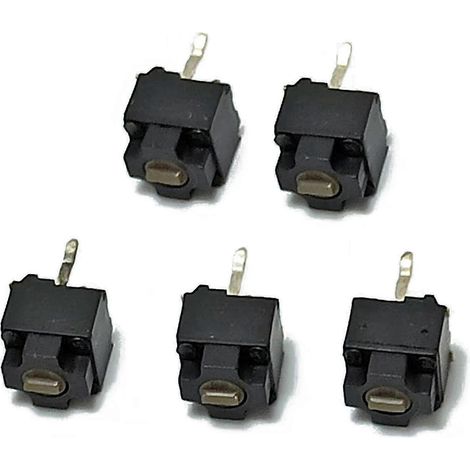 5 Stück/Set Quadratischer Maus-Mikroschalter für IE3.0-, Roller-, IO1.1- und IE4.0-Mäuse, 0,74 N