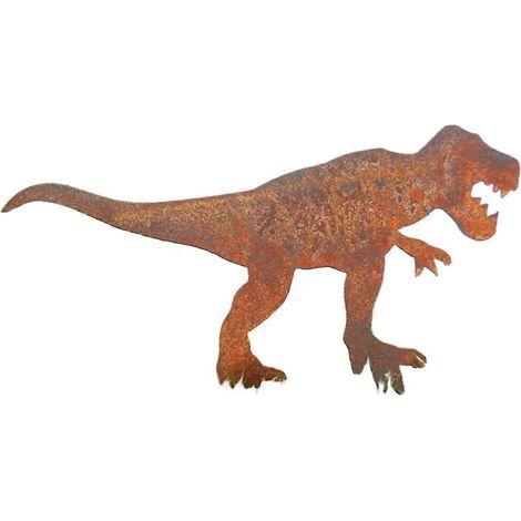 Décoration de poteau de clôture en métal avec dinosaure, dinosaures B (1/5)