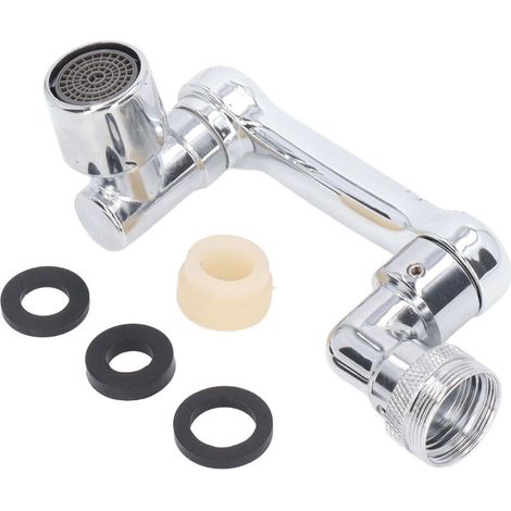 Robinet à rallonge rotatif Multifonctionnel,1080° Aérateur de Robinet,aérateur fixation de robinet rotatif avec 2fonctions pulvérisation,robinet rotatif multifonctionnel pour cuisine (1/5)