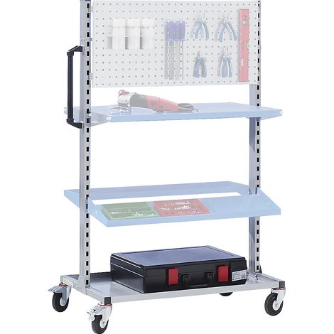 eurokraft pro, Chariot d'atelier modulaire, pour 2 plaques de (1/2)