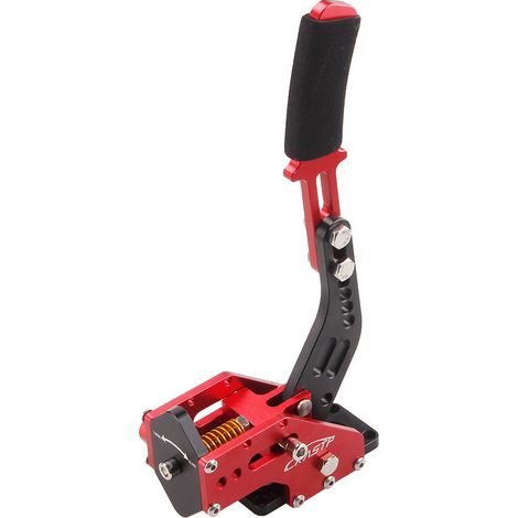 DIY Game Handbrake (Semi-finished Product, Without Chip): Modified Aluminum Alloy Game Handbrake Parts - Red