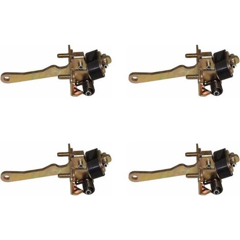 4 bisagras de puerta y correas de control de puerta para modelos Cherokee XJ de 1984 a 2001, 1055075258, 55235571AB, 55000783.