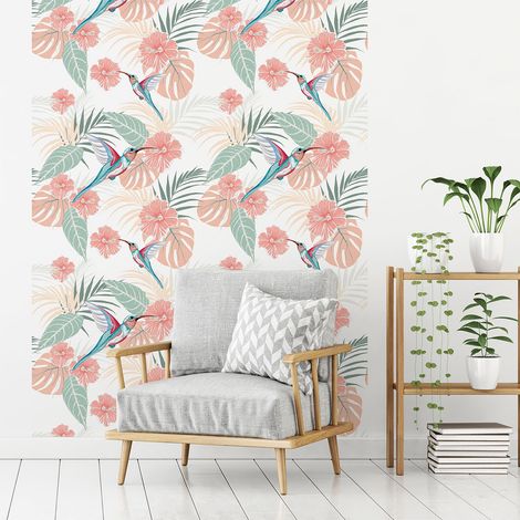 Sticker effet papier peint - CANDELARIA - 30x30cm (1/5)
